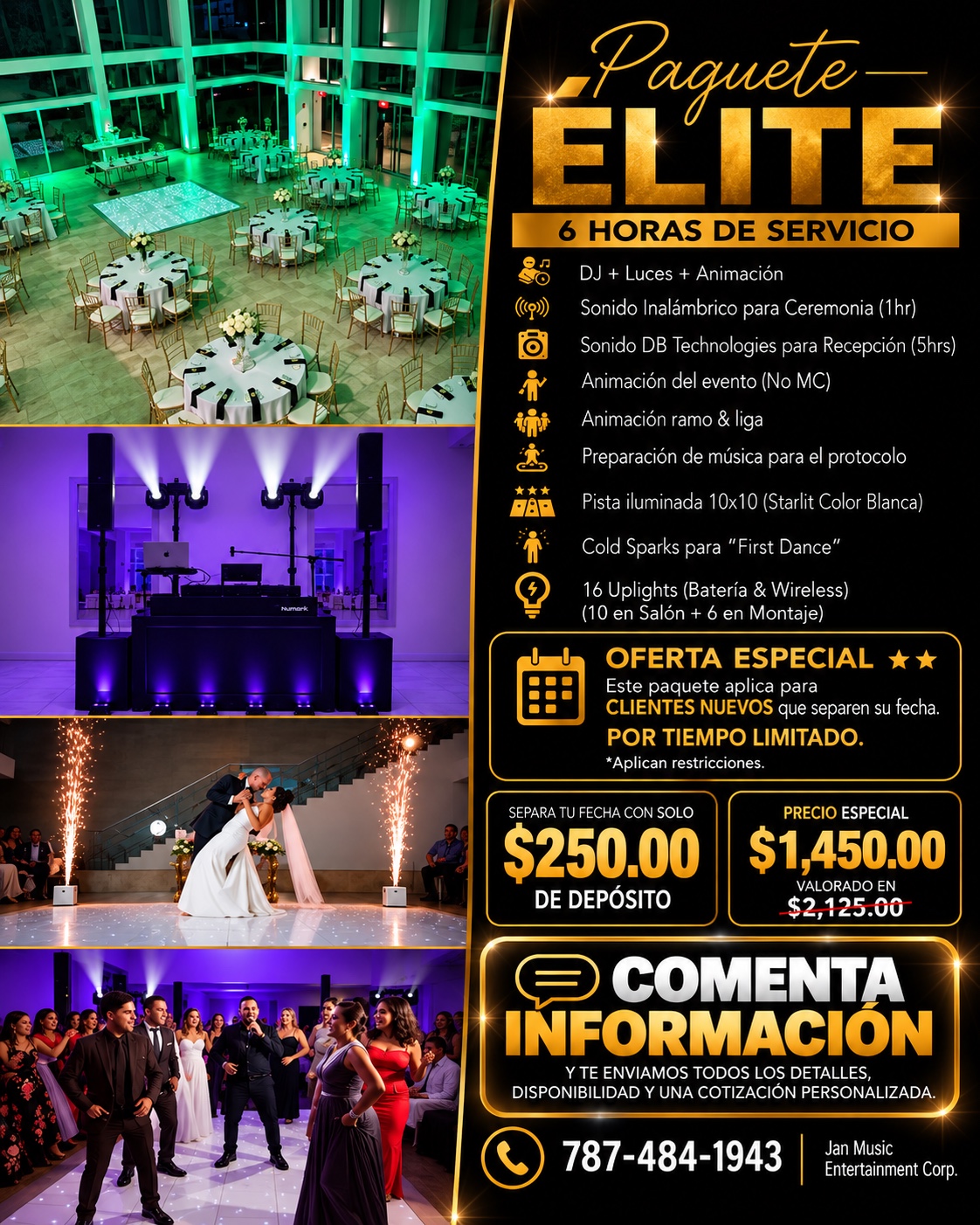 Paquete Élite Jan Music Entertainment